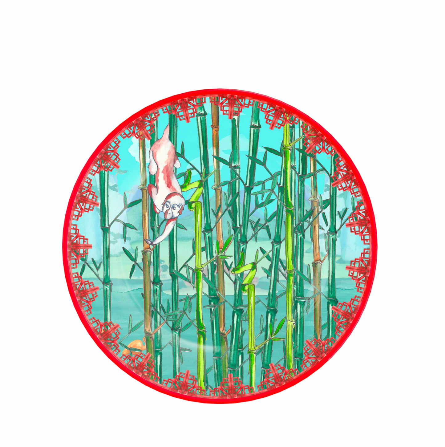 Melamine plate Bamboo