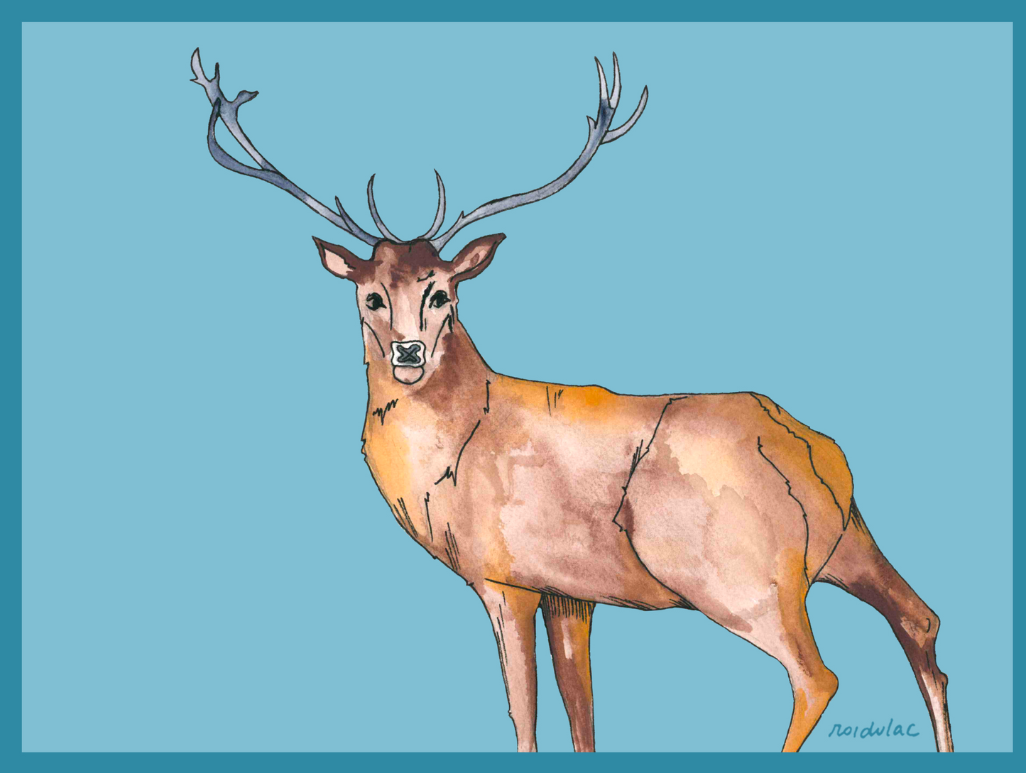 Placemat Deer